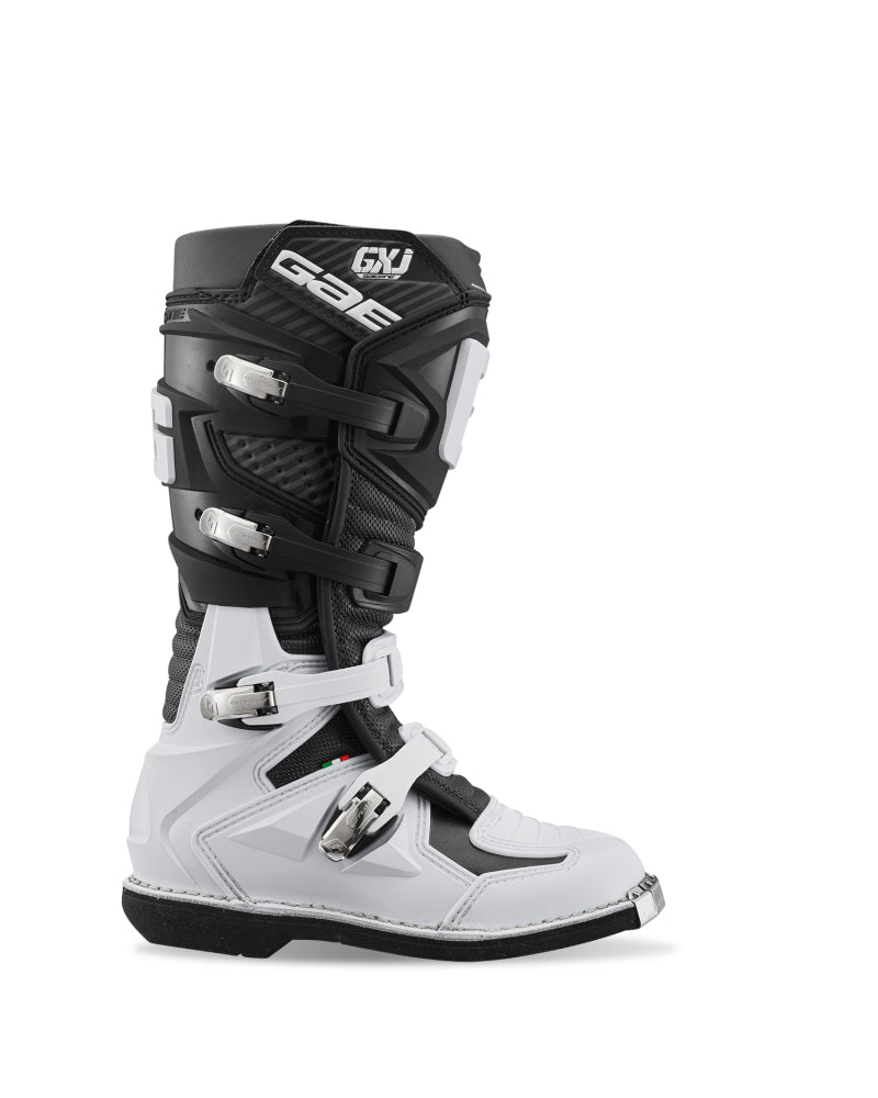 Gaerne GXJ Boot Black/White Size - Youth 5 - Cycle City Outdoors