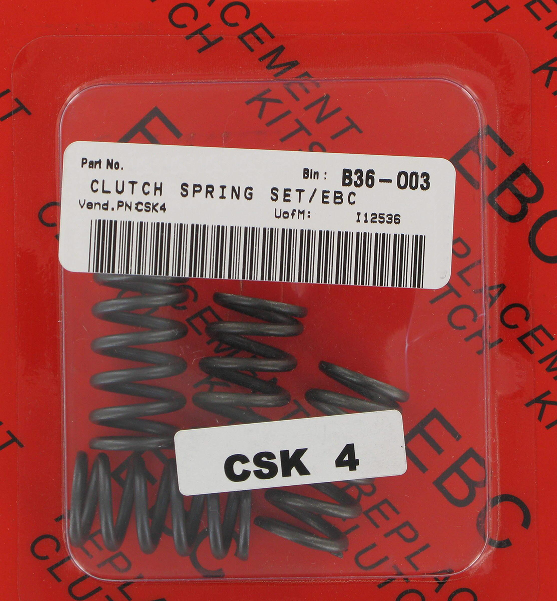 EBC Clutch Springs - CSK4 (Honda / Kawasaki / Suzuki 1973–2022)