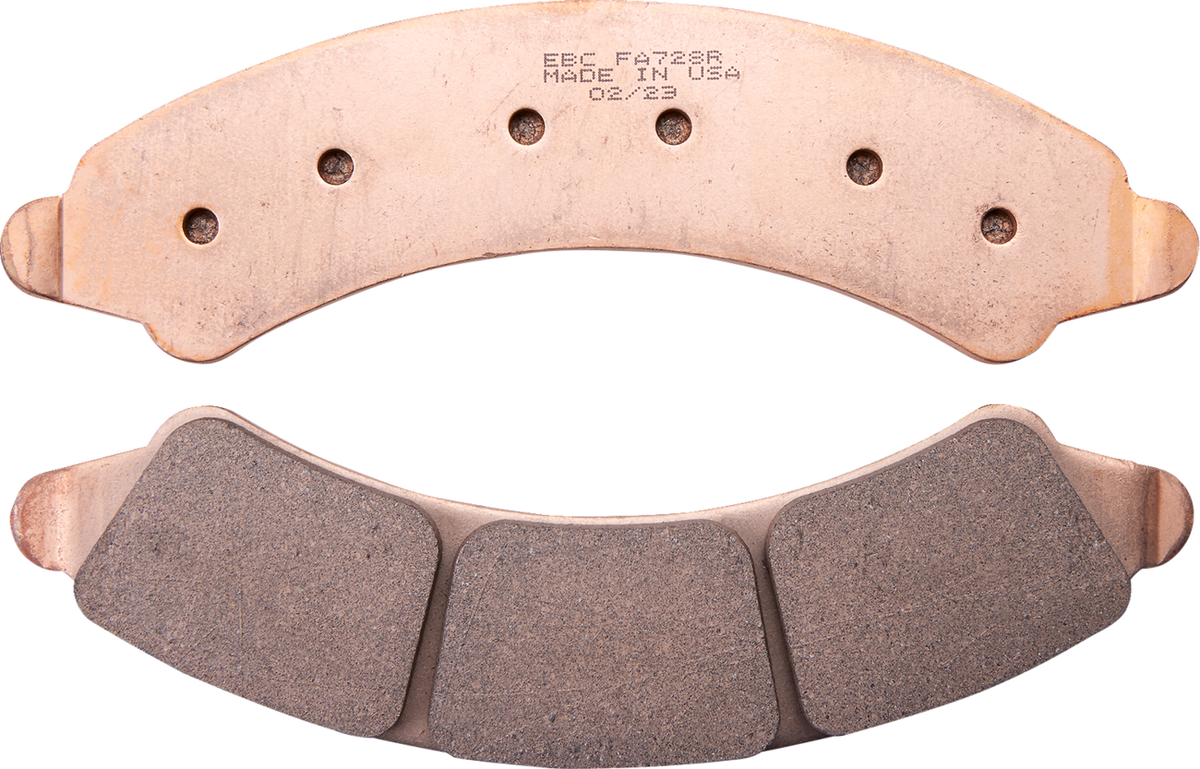 EBC FA-R Series Sintered Front Brake Pads - FA728R (Polaris RZR XP 4 Turbo S / RZR Turbo S / RZR Turbo S4 2019–2021)
