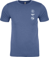 Fly Atom Tee Cool Blue Heather Xl - Cycle City Outdoors
