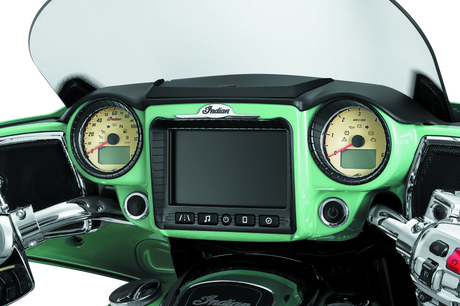Kuryakyn Aztec Top Dash Accent Black - Cycle City Outdoors
