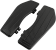 THRASHIN SUPPLY CO. Driver Floorboards - Black - FL TSC-2200-1