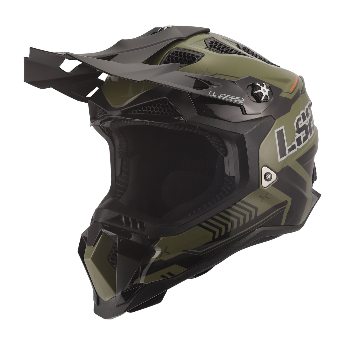 LS2 Subverter EVO Motocross Helmet | Battalion | Gloss Green/Black | XS–3XL | 700-1261