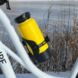 BiKASE Water Bottle Holder for Bikes , ABC Cage - Any Bottle Cage, Adjustable Water Bottle Cage for Bicycles