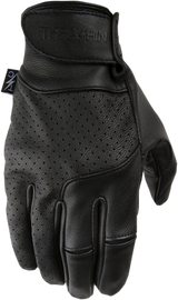 THRASHIN SUPPLY CO. Siege Leather Gloves - Black - Small TSG-0001-08