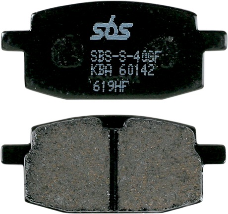 SBS HF Series Organic Base Front Brake Pads - 619HF (Kymco / Adly Moto / Yamaha 2002–2015)