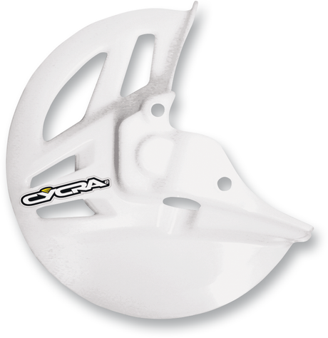 Cycra 1CYC-1094-42 Disc Cover - White - Honda - CR/CRF '02-'13 | Off-Road