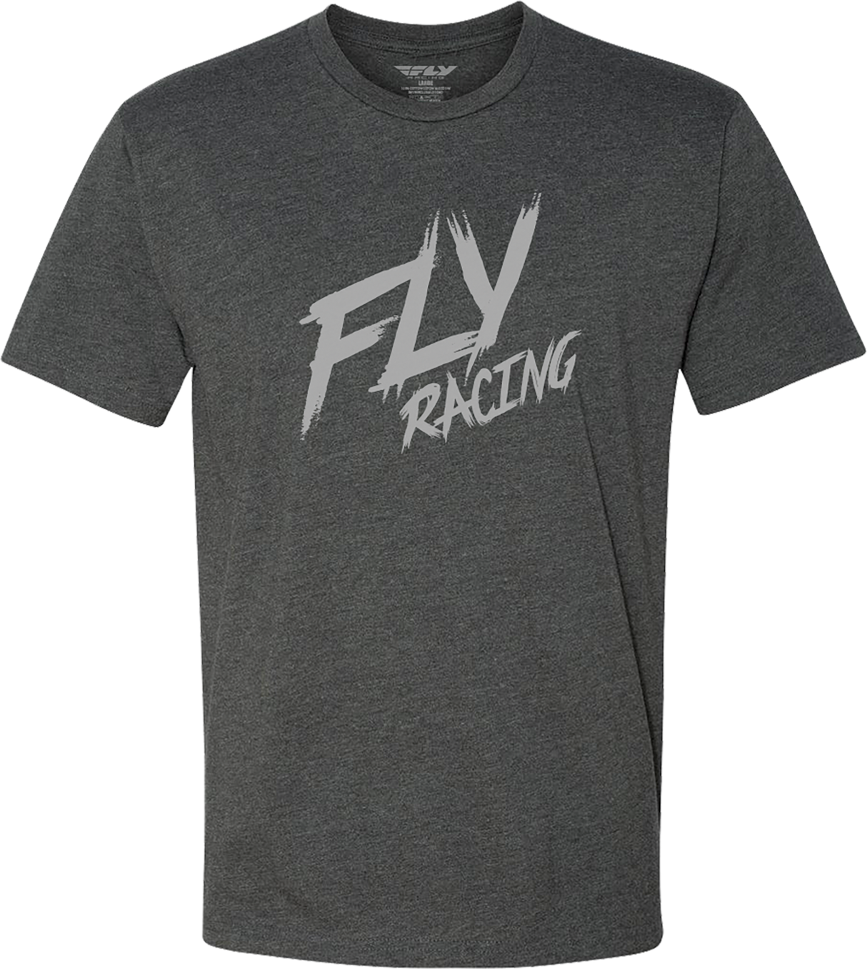 Fly Brawl Tee Charcoal 2x - Cycle City Outdoors