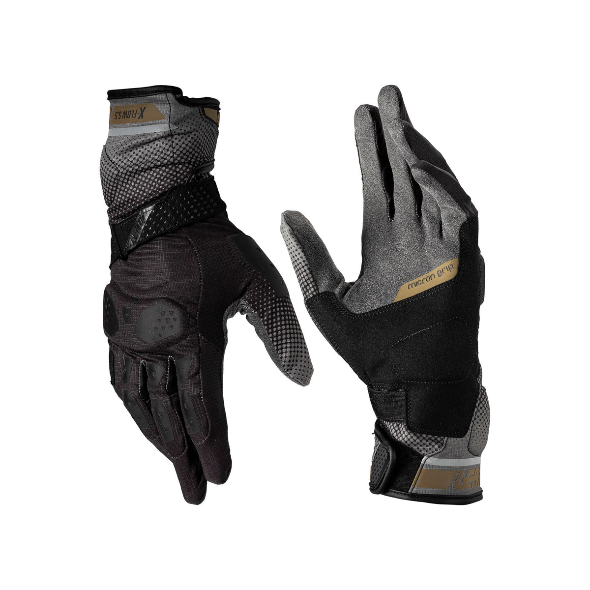 Leatt ADV X-Flow 5.5 Motorcycle Gloves | Ventilated Standard Length