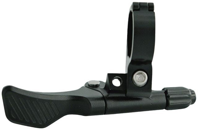 KS - KS Westy 2.0 Dropper Post Remote Lever - 22.2mm Clamp, Alloy, Black