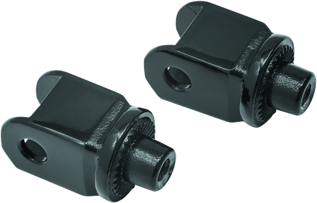 Kuryakyn Splined Adapter Honda Gloss Black - Cycle City Outdoors