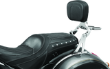Kuryakyn Fixed Mounts Multi-Purpose Driver & Passenger Backrest 14-22 Indian Models Chrome - Cycle City Outdoors