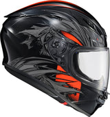 Scorpion Exo R430 Full Face Helmet Wyvern Blk/Red