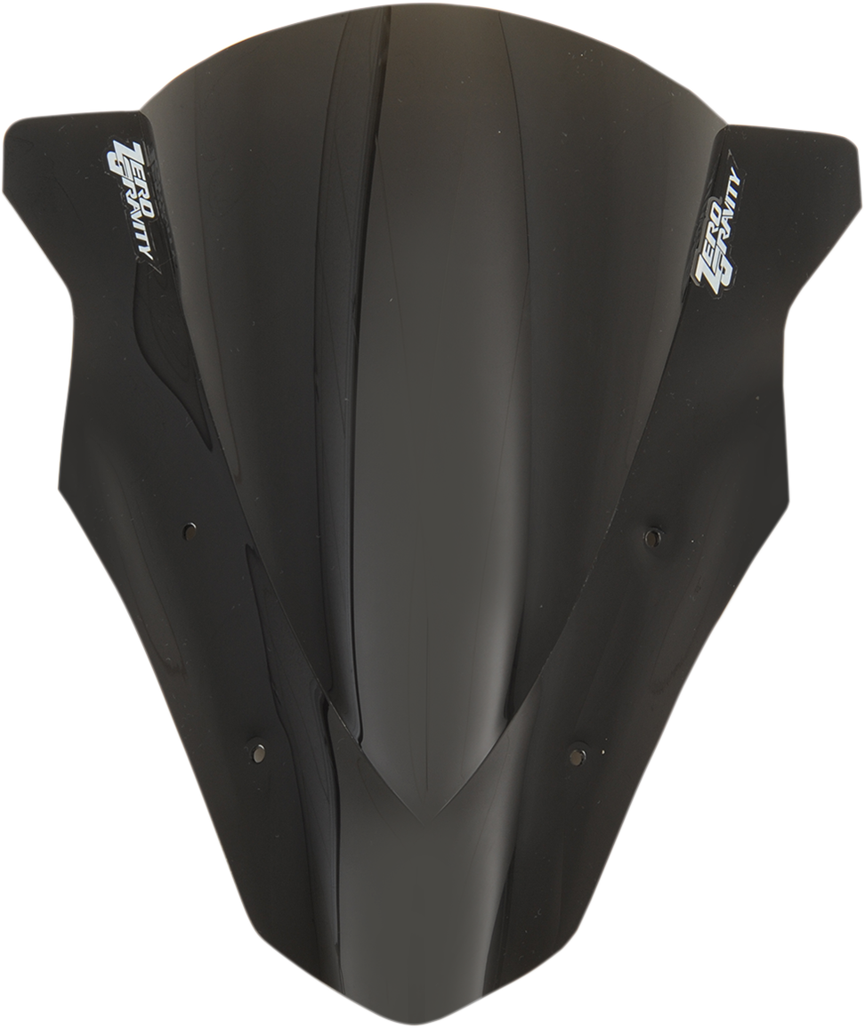 Zero Gravity 16-207-19 Double Bubble Windscreen - Dark Smoke - Ninja 650 | Street