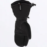 FXR Racing - Leather Index Mitt - Black