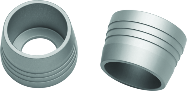 Kuryakyn Lodestar Bar Sliders Silver - Cycle City Outdoors