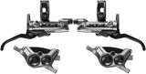 Shimano - XTR M9220 Enduro Disc Brake Upgrade Kit - Right and Left BL-M9220 Levers, Post Mount, Front and Rear BR-M9220 4-Piston Calipers