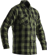 Kevlar Lumberjack Ce Shirt Green Check Textile Sm