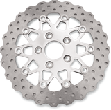 EBC Custom Stainless Steel Rear Brake Rotor - RSD017CBLK (Harley-Davidson 1992–1999)
