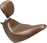 MUSTANG Wide Tripper Seat - Driver's Backrest - Brown 83001