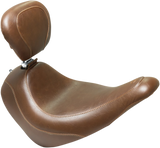 MUSTANG Wide Tripper Seat - Driver's Backrest - Brown 83037