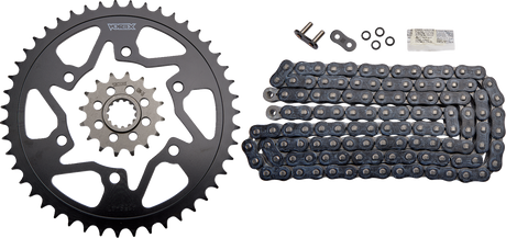 VORTEX CK6362 Chain and Sprocket Kit - HFRS - Black - Yamaha YZF-R1 | Street