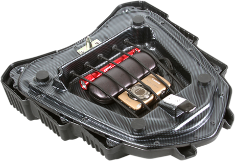 Sargent WS-614-19 World Sport Performance Seat - Black - Carbon FX - Regular - Multistrada '10-'14
