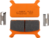 EBC FA-V Series Semi-sintered Rear Right Brake Pads - FA201V (Harley-Davidson FLHTC Electra Glide Classic / FLHTCU Electra Glide Ultra Classic / FLTC Tour Glide Classic 1986–1999)