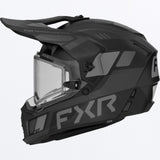 FXR Clutch-X Helmet w/ Electric Shield | Black Ops | Sizes XS–3XL