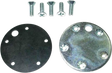 DRAG SPECIALTIES Replacement Blockoff Plate with Gasket 012912 - Cycle City Outdoors
