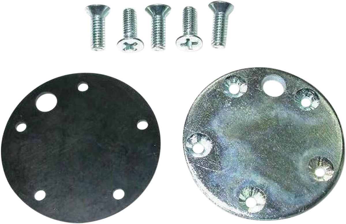 DRAG SPECIALTIES Replacement Blockoff Plate with Gasket 012912 - Cycle City Outdoors