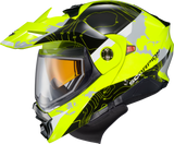 Scorpion - Exo At960 Cold Weather Helmet Topographic Hi Vis Md (Dual)