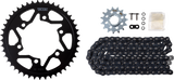 VORTEX CK6354 Chain and Sprocket Kit - HFRS - Black - Yamaha YZF-R1 | Street