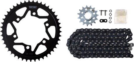 VORTEX CK6354 Chain and Sprocket Kit - HFRS - Black - Yamaha YZF-R1 | Street