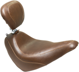 MUSTANG Wide Tripper Seat - Driver's Backrest - Brown 83049