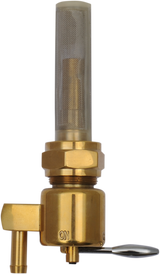 DRAG SPECIALTIES Fuel Petcock - Down Facing - Bronze 03-0074BR - Cycle City Outdoors