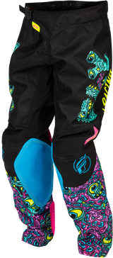 Youth Kinetic Mutant Pants Black/Multi Sz 24
