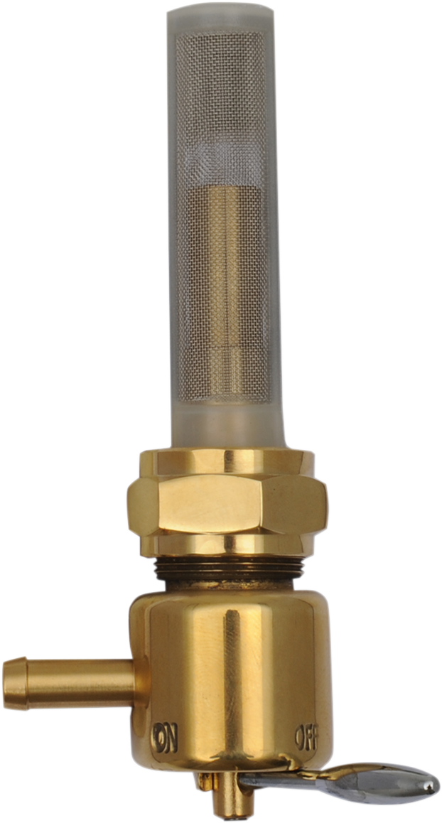 DRAG SPECIALTIES Fuel Petcock - Foward Facing - Bronze 03-0074BRL - Cycle City Outdoors