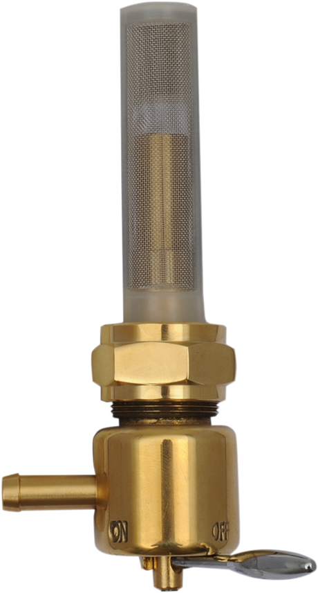 DRAG SPECIALTIES Fuel Petcock - Foward Facing - Bronze 03-0074BRL - Cycle City Outdoors