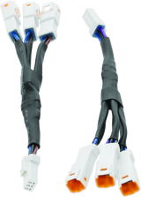 Kuryakyn 3-Pin Y-Connectors For Tracer Lights (Pair) - Cycle City Outdoors