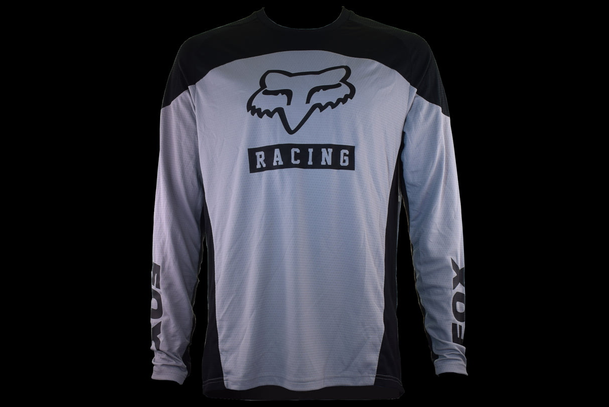 Fox Racing - Defend Long Sleeve Jersey - Steel Grey - L