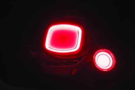 Kuryakyn Tracer L.E.D. Front Turn Signal Insert Red Light Red Lens 1156 - Cycle City Outdoors