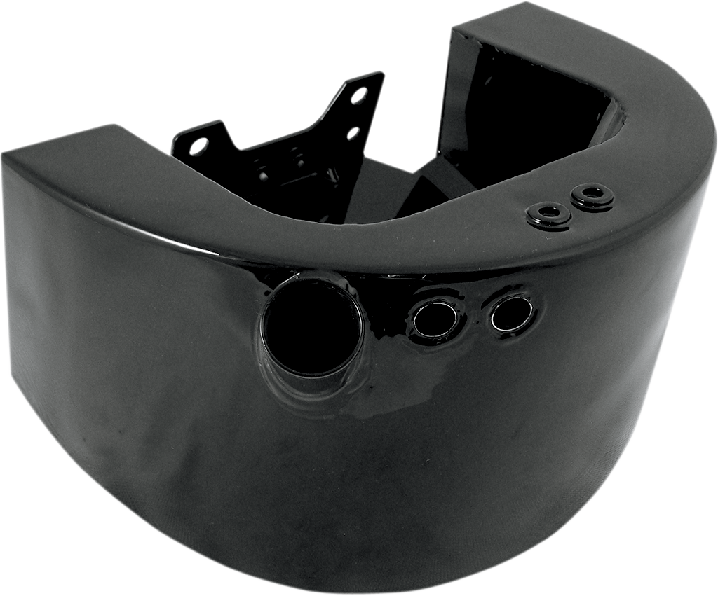 DRAG SPECIALTIES Side Fill Oil Tank - Gloss Black - 00'-17' Softail 76366B - Cycle City Outdoors