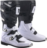 Gx J Boots Black/White Sz 04