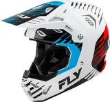 Formula Cp Slice Helmet White/Red/Cyan Sm - Cycle City Outdoors