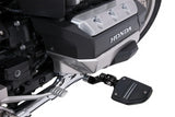 Goldstrike 3-Way Adj Highway Peg Mounts w/ Twin Rail Footrest (pair) for Gold Wing Blk