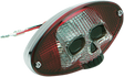 DRAG SPECIALTIES Taillight - Red Cat Eye with Skull Face 12-0403RCR-BC3 - Cycle City Outdoors