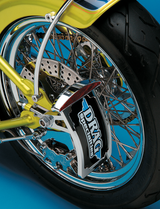 DRAG SPECIALTIES Side Mount Taillight/License Plate Mount - Curved Vertical - Half-Moon 28-6041LED BX1 - Cycle City Outdoors