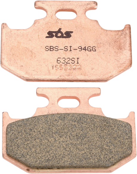 SBS Sintered Brake Pads - 956SI (Can-Am Maverick / Defender HD8 / Defender HD7 2017–2024)