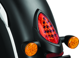 Kuryakyn Tail Light Top Trim Satin Black - Cycle City Outdoors